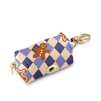 Etui na kupoworki "Gingerbread Grid"