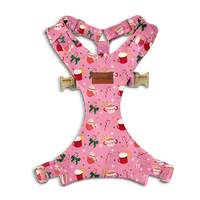 Szelki bezuciskowe "Holiday Candy" - złote okucia