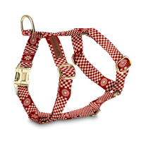 Szelki guard "Cozy Plaid" - złote okucia