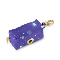 Fioletowe Etui na kupoworki dla psa Cosmos - Kiss the Dog