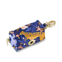 Niebieskie Etui na kupoworki dla psa Blue Jungle - Kiss the