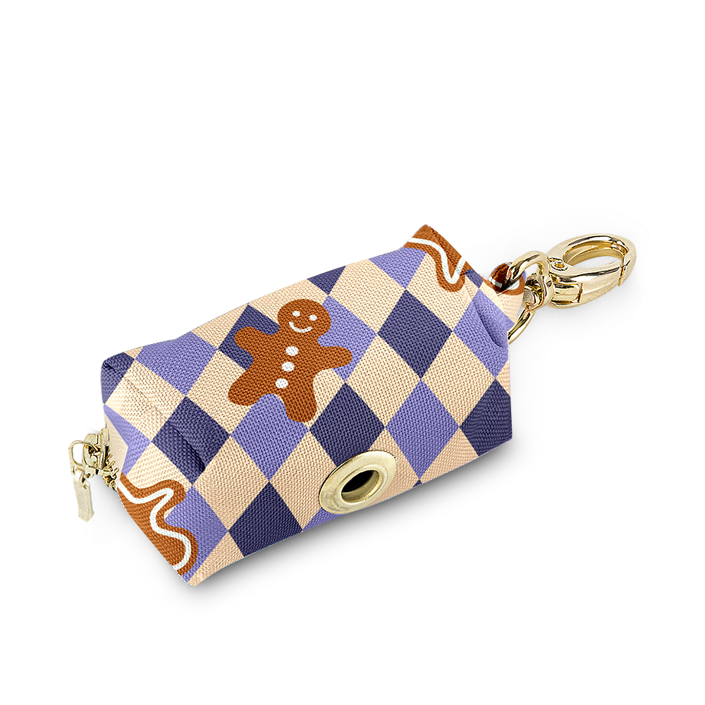 Etui na kupoworki "Gingerbread Grid"