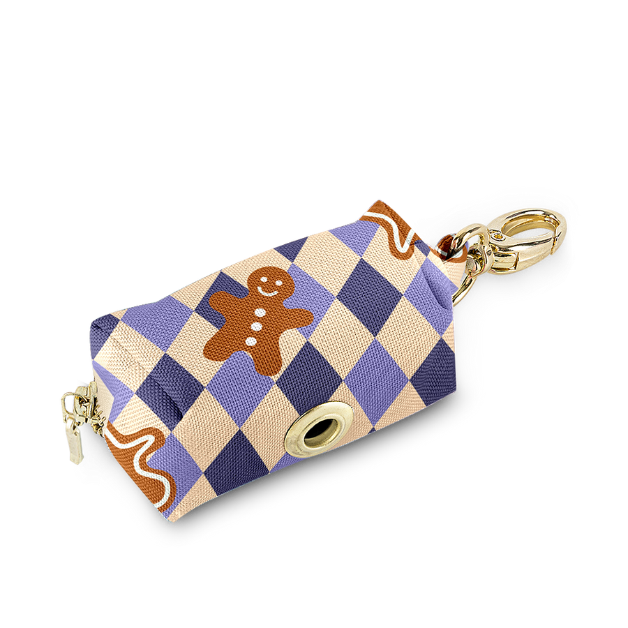 Etui na kupoworki "Gingerbread Grid"