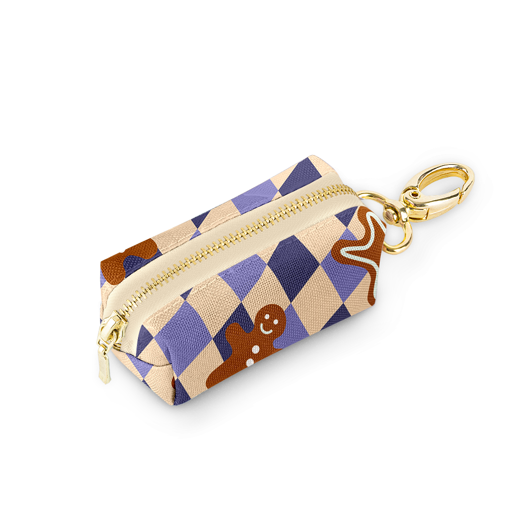 Etui na kupoworki "Gingerbread Grid"