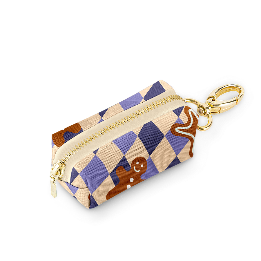 Etui na kupoworki "Gingerbread Grid"