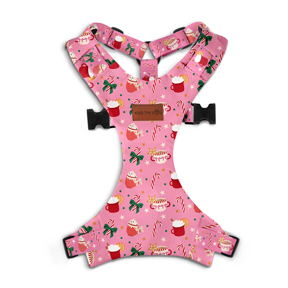 Szelki bezuciskowe "Holiday Candy" - czarne okucia