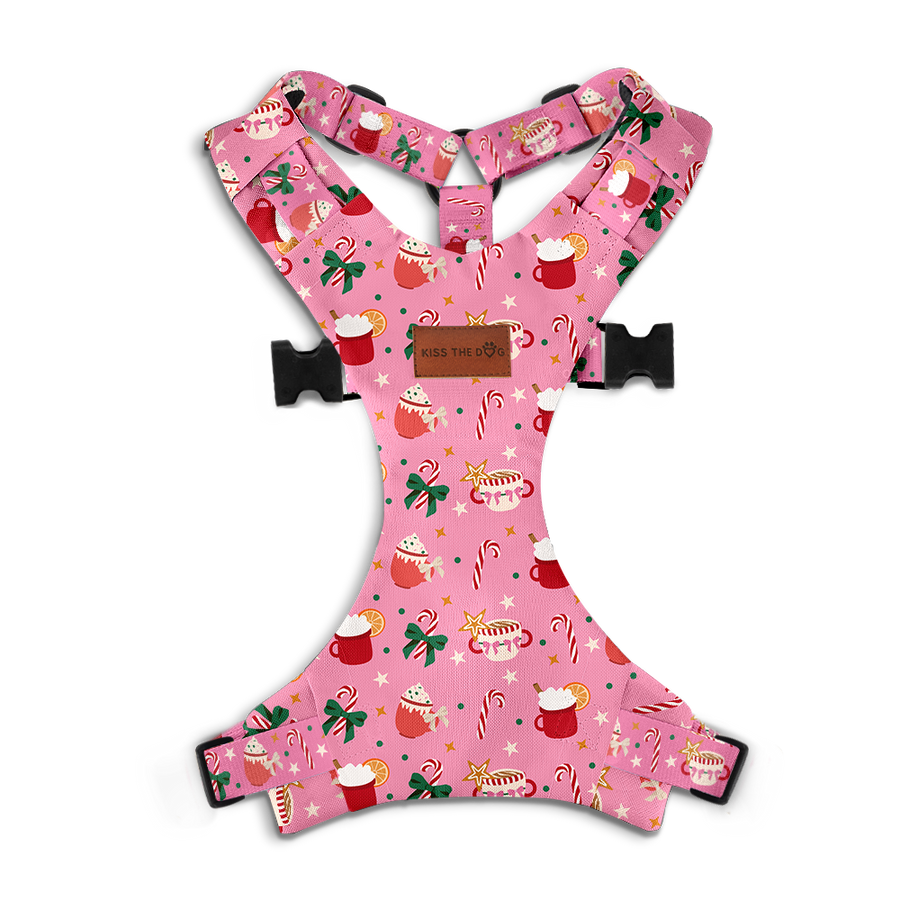 Szelki bezuciskowe "Holiday Candy" - czarne okucia