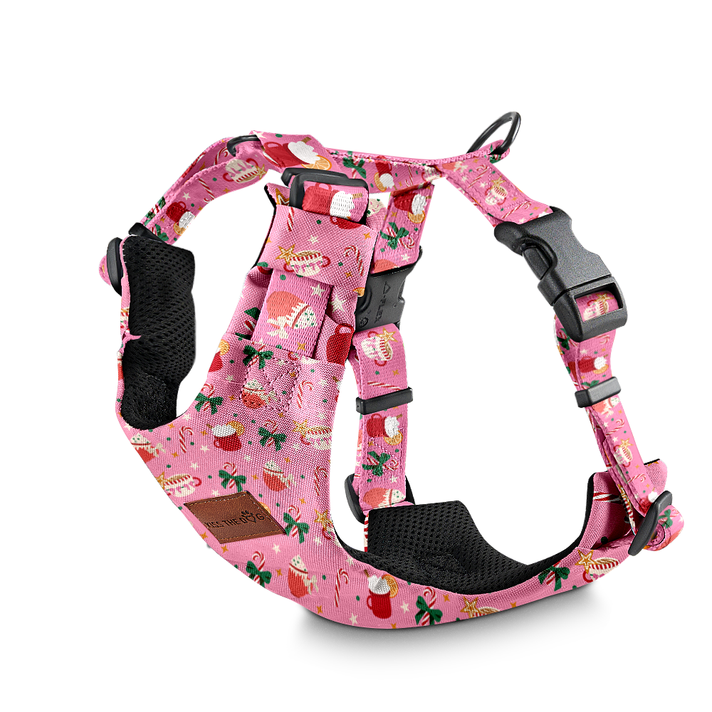 Szelki bezuciskowe "Holiday Candy" - czarne okucia