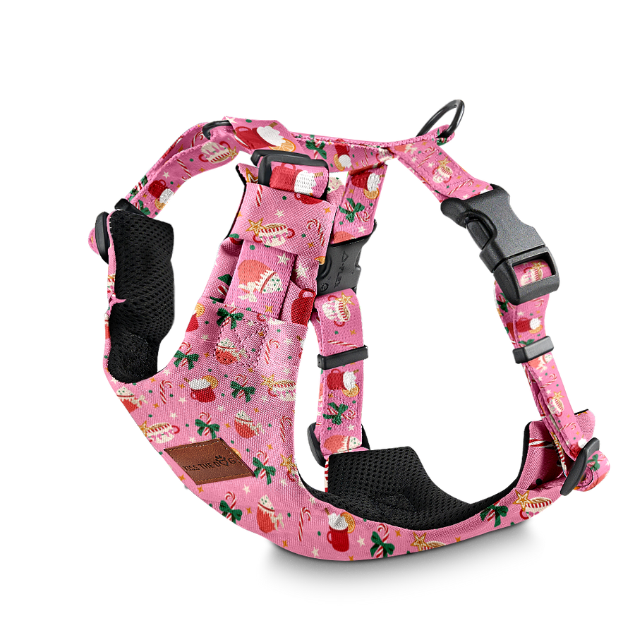 Szelki bezuciskowe "Holiday Candy" - czarne okucia