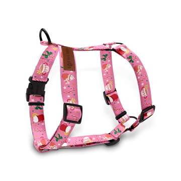 Szelki guard "Holiday Candy" - czarne okucia